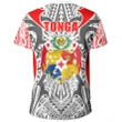 Alohawaii T-Shirt - Tee Tonga - Kingdom of Tonga Tee - White Ver J0