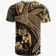Alohawaii T-Shirt - Tee Tonga - Humpback Whale & Coat of Arms Gold | Alohawaii.co