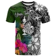 Alohawaii T-Shirt - Tee New Caledonia Custom Personalised - Turtle Plumeria Banana Leaf Crest | Alohawaii.co