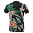 Alohawaii T-Shirt - Tee Guam Coat Of Arms Polynesian With Hibiscus | Alohawaii.co