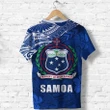 Alohawaii T-Shirt - Tee (Custom Personalised) Samoa Rugby Spirit Manu Samoa | Alohawaii.co