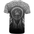 Alohawaii T-Shirt - Tee American Samoa - Circle Pattern Black | Alohawaii.co