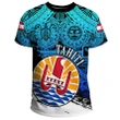 Alohawaii T-Shirt - Tee Tahiti, Coat Of Arms Blue Special | Alohawaii.co