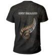 Alohawaii T-Shirt - Tee New Zealand Fern Special Gold Ver 2- J5