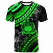 Alohawaii T-Shirt - Tee Samoa -Palm Leaf Texture Green | Alohawaii.co