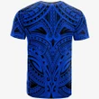 Alohawaii T-Shirt - Tee Samoa Premium - Samoa Coat Of Arms Tattoo (Blue) | Alohawaii.co
