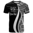 Alohawaii T-Shirt - Tee Fiji Custom Personalised Turquoise - Polynesian Tentacle Tribal Pattern Crest | Alohawaii.co