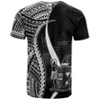 Alohawaii T-Shirt - Tee Fiji Custom Personalised Turquoise - Polynesian Tentacle Tribal Pattern Crest | Alohawaii.co