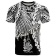 Alohawaii T-Shirt - Tee New Caledonia Polynesian Custom Personalised - Tribal Wave Tattoo White | Alohawaii.co