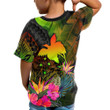 Alohawaii T-Shirt - Tee Papua New Guinea Polynesian Personalised - Hibiscus and Banana Leaves - BN15