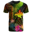 Alohawaii T-Shirt - Tee Papua New Guinea Polynesian Personalised - Hibiscus and Banana Leaves | Alohawaii.co