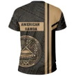 Alohawaii T-Shirt - Tee American Samoa Gold - Boba Style - AH - J14