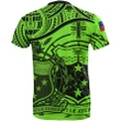 Alohawaii T-Shirt - Tee Samoa Green Coat Of Arms | Alohawaii.co