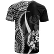Alohawaii T-Shirt - Tee Tonga Custom Personalised White - Micronesian Tentacle Tribal Pattern | Alohawaii.co