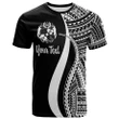 Alohawaii T-Shirt - Tee Tonga Custom Personalised White - Micronesian Tentacle Tribal Pattern | Alohawaii.co
