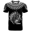 Alohawaii T-Shirt - Tee Samoa - Polyneisan Shark Tattoo Black | Alohawaii.co