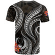 Alohawaii T-Shirt - Tee Pohnpei Micronesian - Black Plumeria | Alohawaii.co