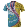 Alohawaii T-Shirt - Tee Tuvalu Manta Polynesian Coat Of Arms | Alohawaii.co