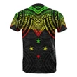 Alohawaii T-Shirt - Tee Kosrae - Micronesian Pattern Reggae Armor Style | Alohawaii.co