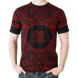 Alohawaii T-Shirt - Tee Papua New Guinea All - Papua New Guinea Coat Of Arms Polynesian Red Black Bn10
