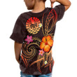 Alohawaii T-Shirt - Tee Polynesian Tahiti Personalised - Legend of Tahiti (Red) - BN15