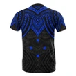 Alohawaii T-Shirt - Tee Yap - Micronesian Pattern Blue Armor Style | Alohawaii.co