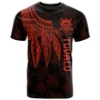 Alohawaii T-Shirt - Tee Tuvalu - Polynesian Wings (Red) | Alohawaii.co