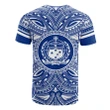 Alohawaii T-Shirt - Tee Samoa All - Samoa Coat Of Arms Polynesian Flag Color | Alohawaii.co