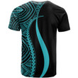 Alohawaii T-Shirt - Tee Micronesia Turquoise - Micronesian Tentacle Tribal Pattern | Alohawaii.co