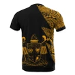 Alohawaii T-Shirt - Tee Fiji - Polynesian Patter Gold Flash Style | Alohawaii.co