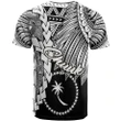 Alohawaii T-Shirt - Tee Chuuk Micronesia Custom Personalised - Tribal Wave Tattoo White | Alohawaii.co
