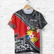 Alohawaii T-Shirt - Tee Tonga s Polynesian Style Fall In The Wave | Alohawaii.co