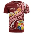 Alohawaii T-Shirt - Tee Tonga - Tonga Coat Of Arms With Polynesian Patterns | Alohawaii.co
