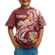 Alohawaii T-Shirt - Tee Tonga - Tonga Coat Of Arms With Polynesian Patterns - BN25