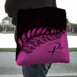 Alohawaii Bag - (Custom) New Zealand Tote Bag Silver Fern Kiwi Personal Signature Pink A02
