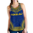 Alohawaii Tank Top - Women's Racerback Tank Tokelau - Polynesian Chief Flag Version | Alohawaii.co