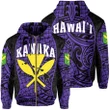 Alohawaii Clothing, Zip Hoodie Polynesian Kanaka Maoli Hawaii, Purple, Gel Style | Alohawaii.co