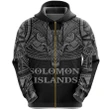 Alohawaii Clothing, Zip Hoodie Solomon Islands (Gray) Polynesian | Alohawaii.co
