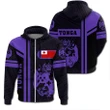 Alohawaii Clothing, Zip Hoodie Tonga Purple, Boba Style | Alohawaii.co