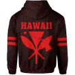 Alohawaii Clothing, Zip Hoodie Marshall Islands Polynesian with Hibiscus | Alohawaii.co