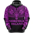 Alohawaii Clothing, Zip Hoodie Norfolk Island (Pink) Polynesian | Alohawaii.co