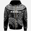 Alohawaii Clothing, Zip Hoodie Hawaii Custom Personalised, Unique Serrated Texture White | Alohawaii.co