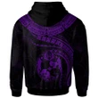 Alohawaii Clothing, Zip Hoodie Tonga Polynesian, Tonga Waves (Purple) | Alohawaii.co