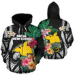 Alohawaii Clothing, Zip Hoodie Tahiti Polynesian Personalised, Tahiti Waves (Turquoise), BN1X | Alohawaii.co