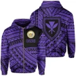 Alohawaii Clothing, Zip Hoodie Polynesian Protect Mauna Kea Kanaka Maoli Hawaii Purple, Quarter Style | Alohawaii.co
