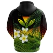 Alohawaii Clothing, Zip Hoodie Kanaka Maoli (Hawaiian) , Polynesian Plumeria Banana Leaves Reggae | Alohawaii.co