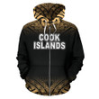 Alohawaii Clothing, Zip Hoodie Cook Islands Polynesian Fog Gold | Alohawaii.co
