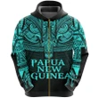 Alohawaii Clothing, Zip Hoodie Papua New Guinea (Blue) Polynesian | Alohawaii.co