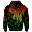 Alohawaii Clothing, Zip Hoodie American Samoa Personalised, Polynesian Wings (Reggae) | Alohawaii.co