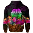 Alohawaii Clothing, Zip Hoodie Tahiti Personalised, Summer Hibiscus | Alohawaii.co